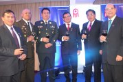 Brindis por la patria, organizado por Minera Chinalco