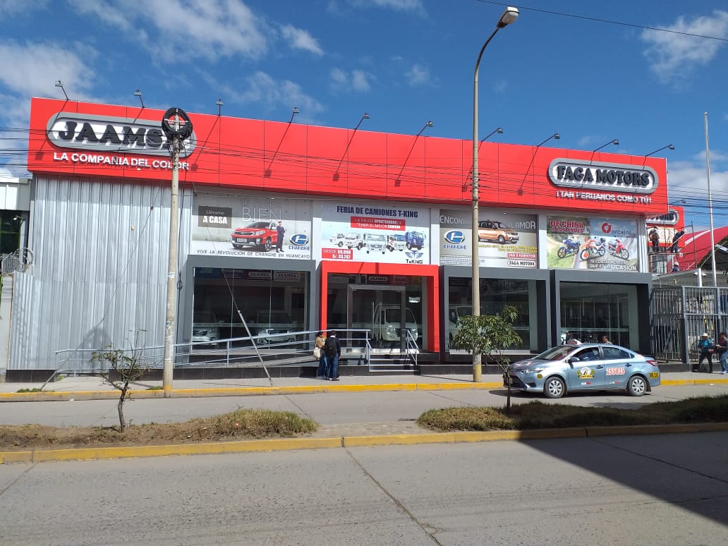 Faga Motors y Jaamsa  inauguran nuevo showroom en Huancayo