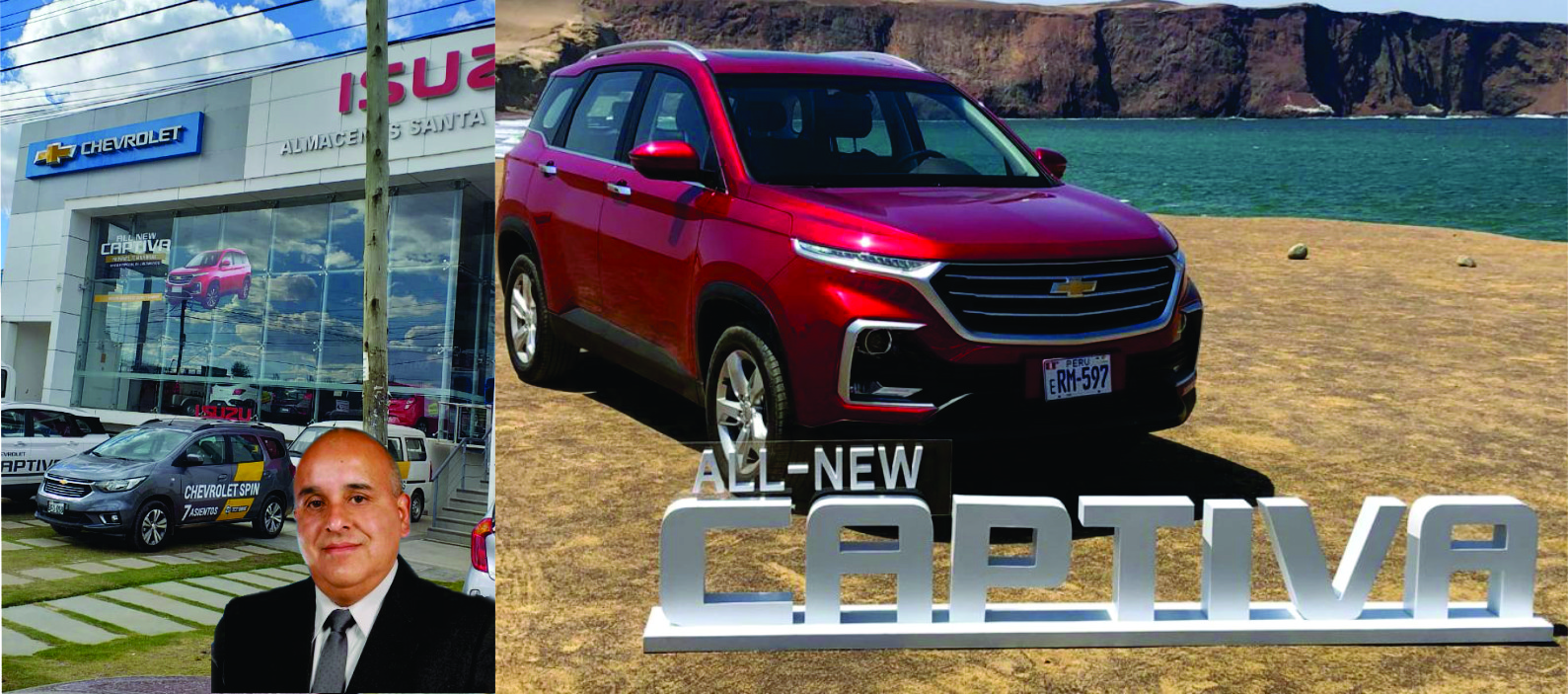 Chevrolet All New Captiva 2019 llegó a Huancayo