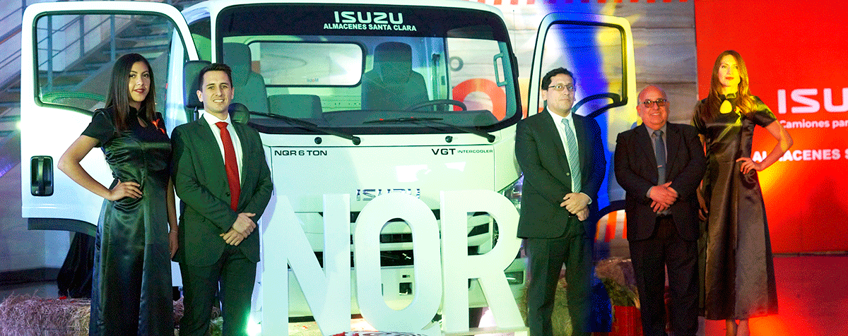 Isuzu presenta dos nuevos modelos de camiones con tecnología Euro 4