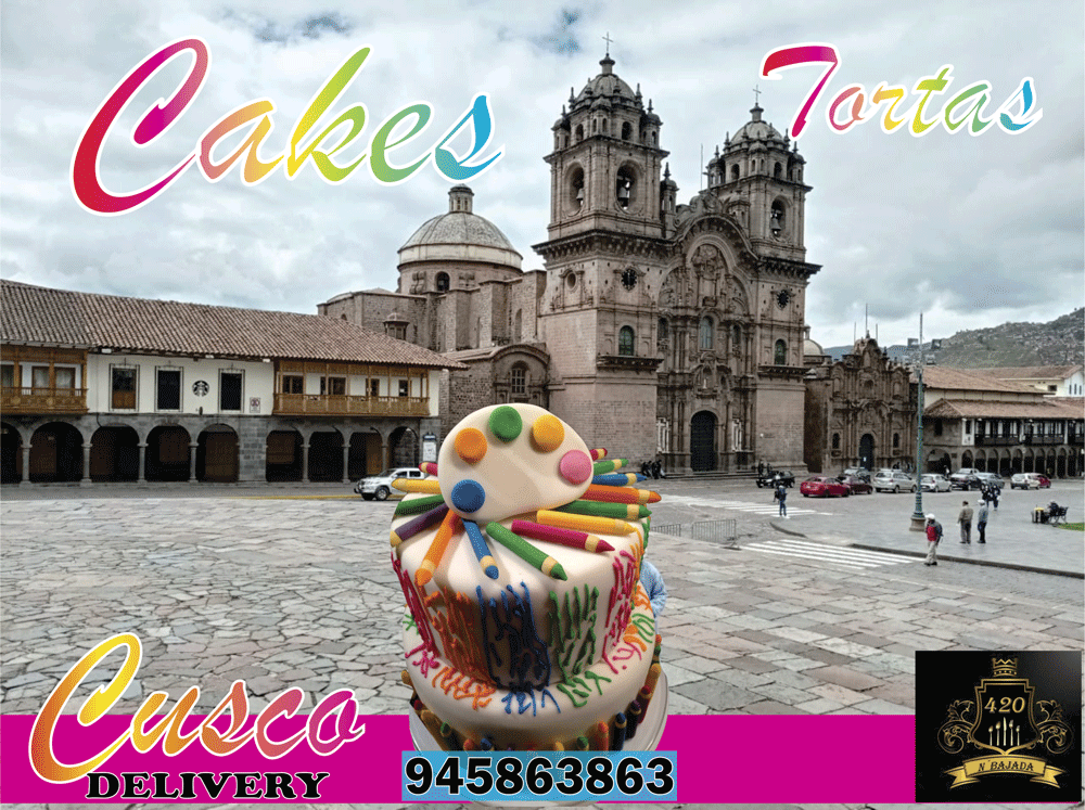 Delivery Cusco Themed Cakes